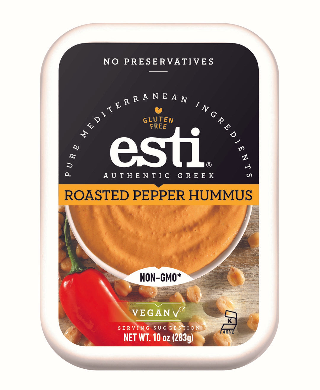 Wholesale Esti Red Pepper Hummus- Bulk