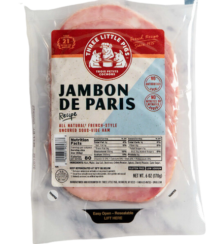 Wholesale Les Trois Jambon De Paris Presliced- Bulk