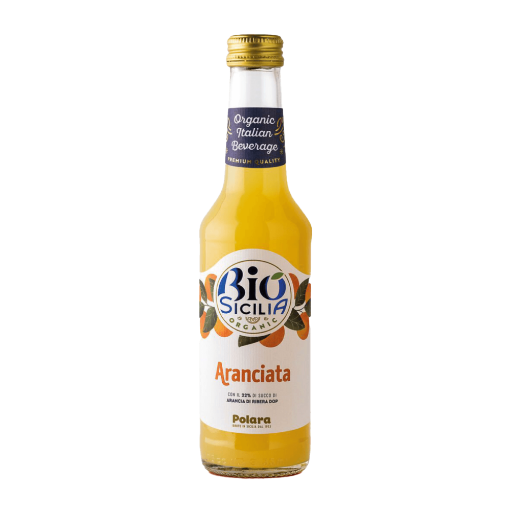 Wholesale Polara Case Ars Organic Orange Soda- Bulk