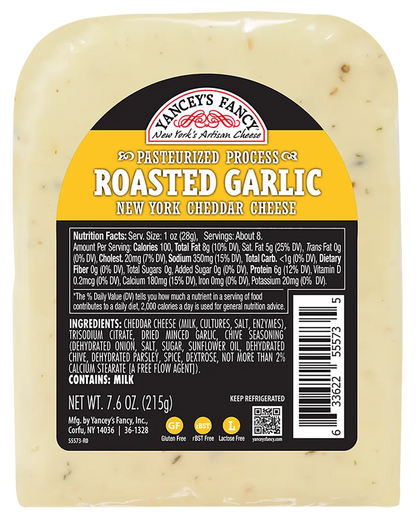 Wholesale Yanceys Fancy Ched Roastd Garlc- Bulk