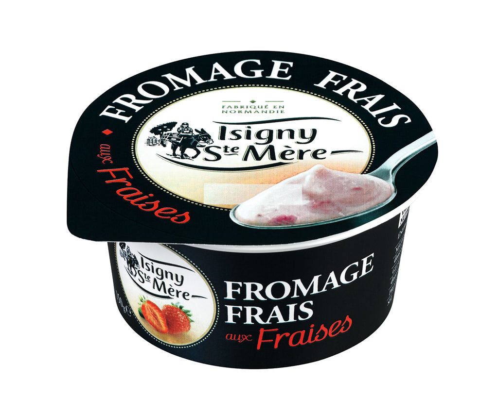 Wholesale Isigny Sainte Mère Fromage Frais Strawberry 5.3 oz- Bulk
