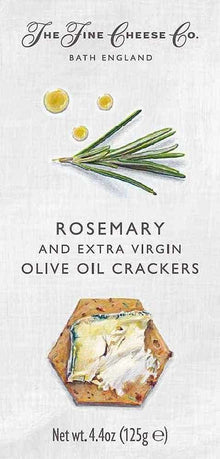 Wholesale Fine Cheese Co Rosemary & Extra Virgin Olive Oil Crackers 4.4 Oz- Bulk