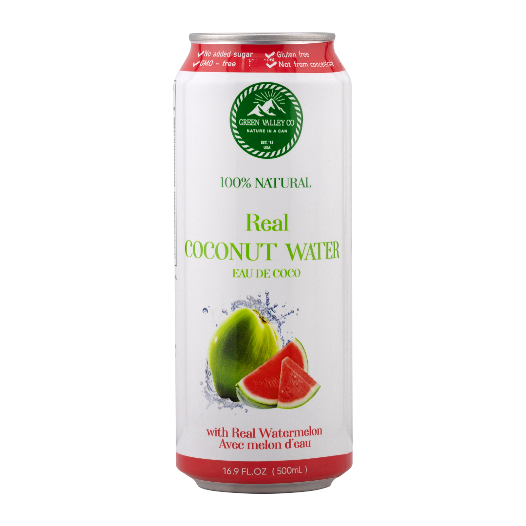 Wholesale Green Valley Coconut Water With Watermelon Juice | 16.9 oz- Bulk