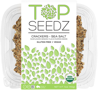 Wholesale Top Seedz Sea Salt Crackers- Bulk