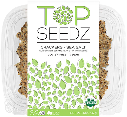 Wholesale Top Seedz Sea Salt Crackers- Bulk