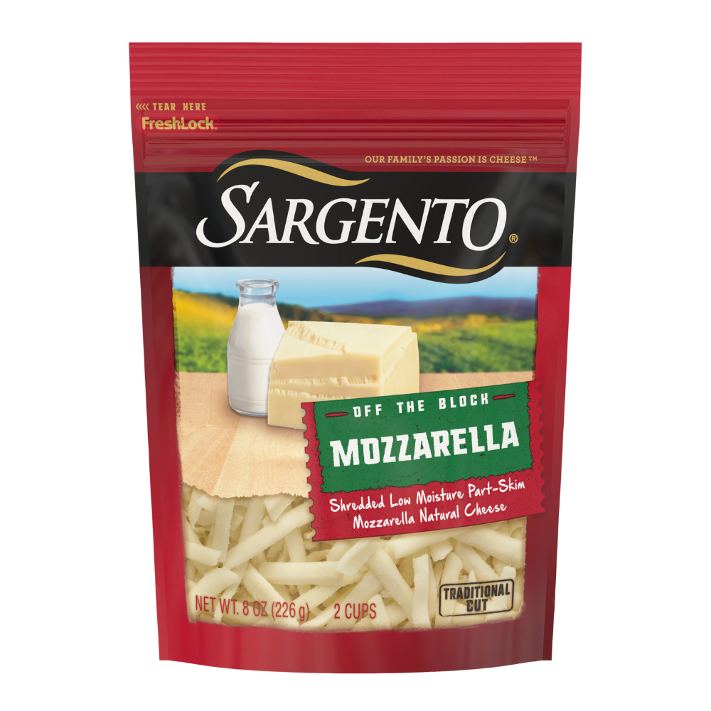 Wholesale Sargento Case Shredded Mozzarella Cheese- Bulk