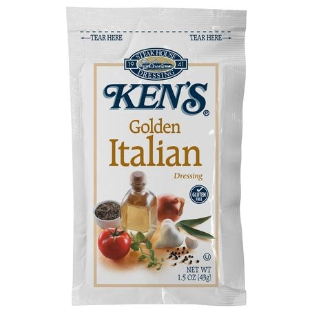 Wholesale Ken'S Case Golden Italian Dressing Packets- Bulk