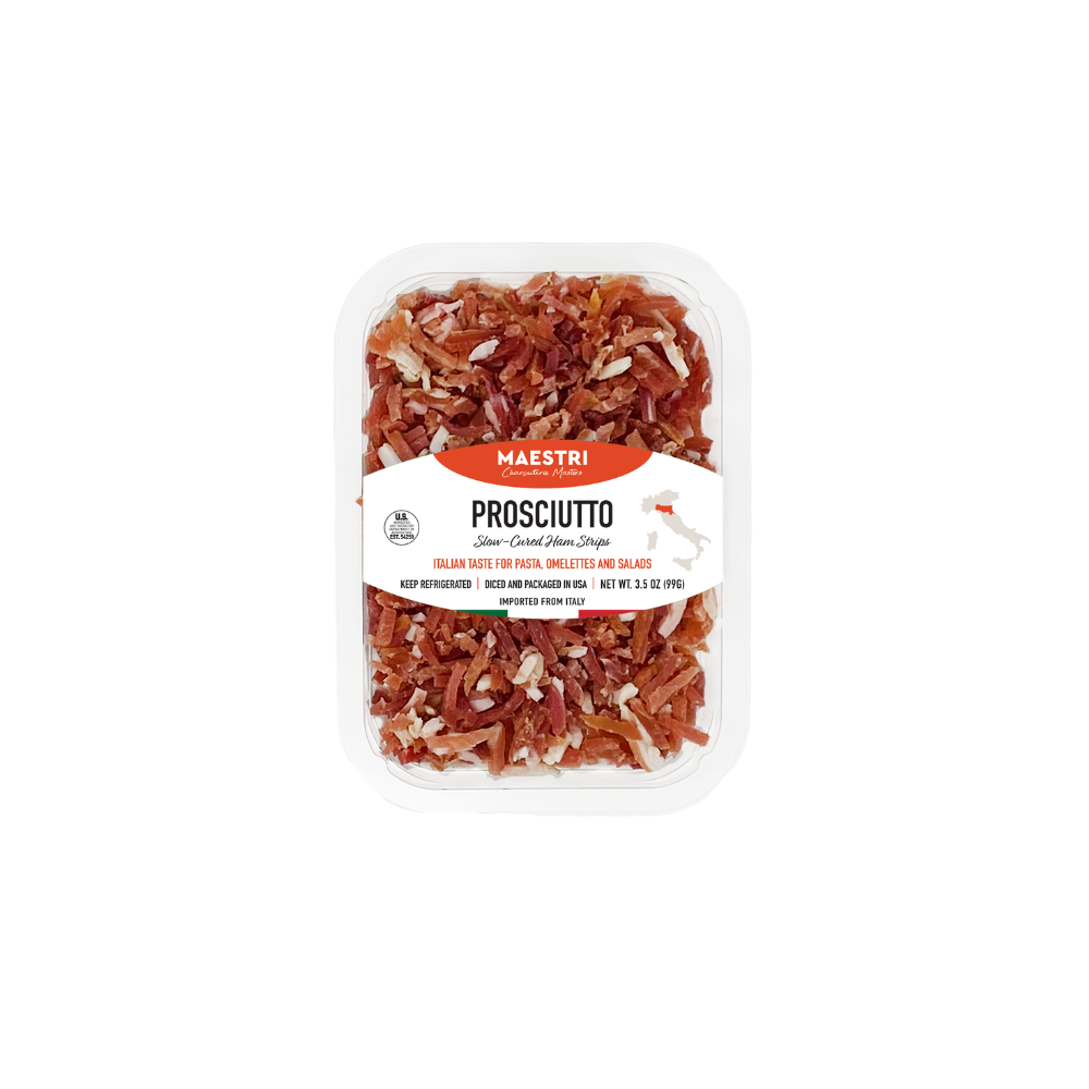 Wholesale Maestri Case Prosciutto Strips- Bulk