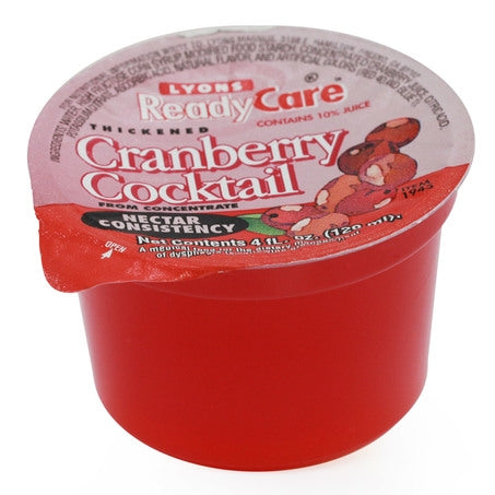 Wholesale Readycare Case Thickened Cranberry Juice Level 2 Mildly Thick- Bulk