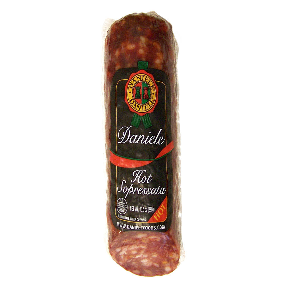 Wholesale Del Duca Case Baby Halves Hot Sopressata- Bulk