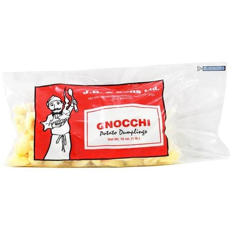 Wholesale Jb & Son Case Frozen Potato Gnocchi- Bulk