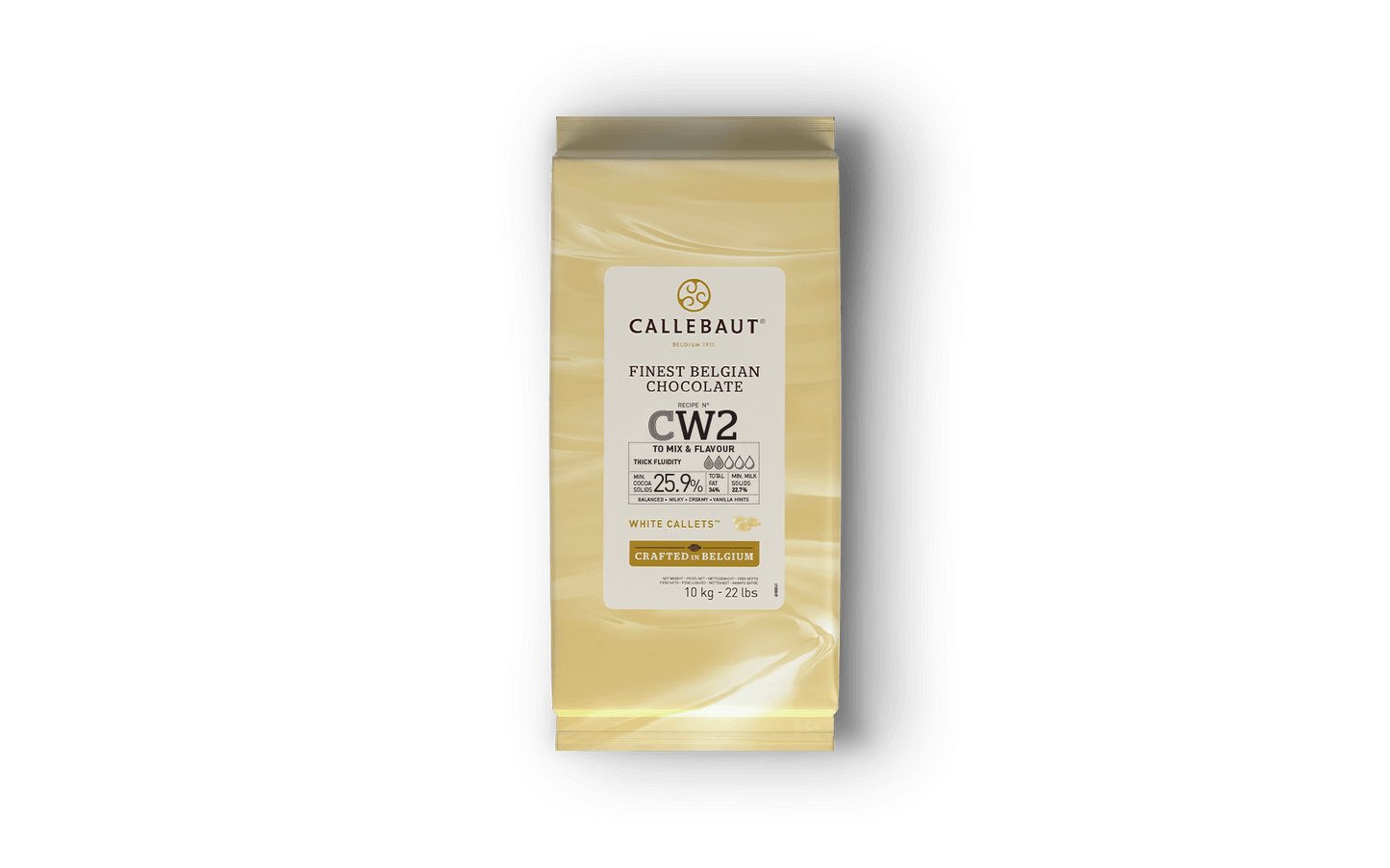 Wholesale Callebaut White Chocolate Callets 25.9% | 10 kg- Bulk