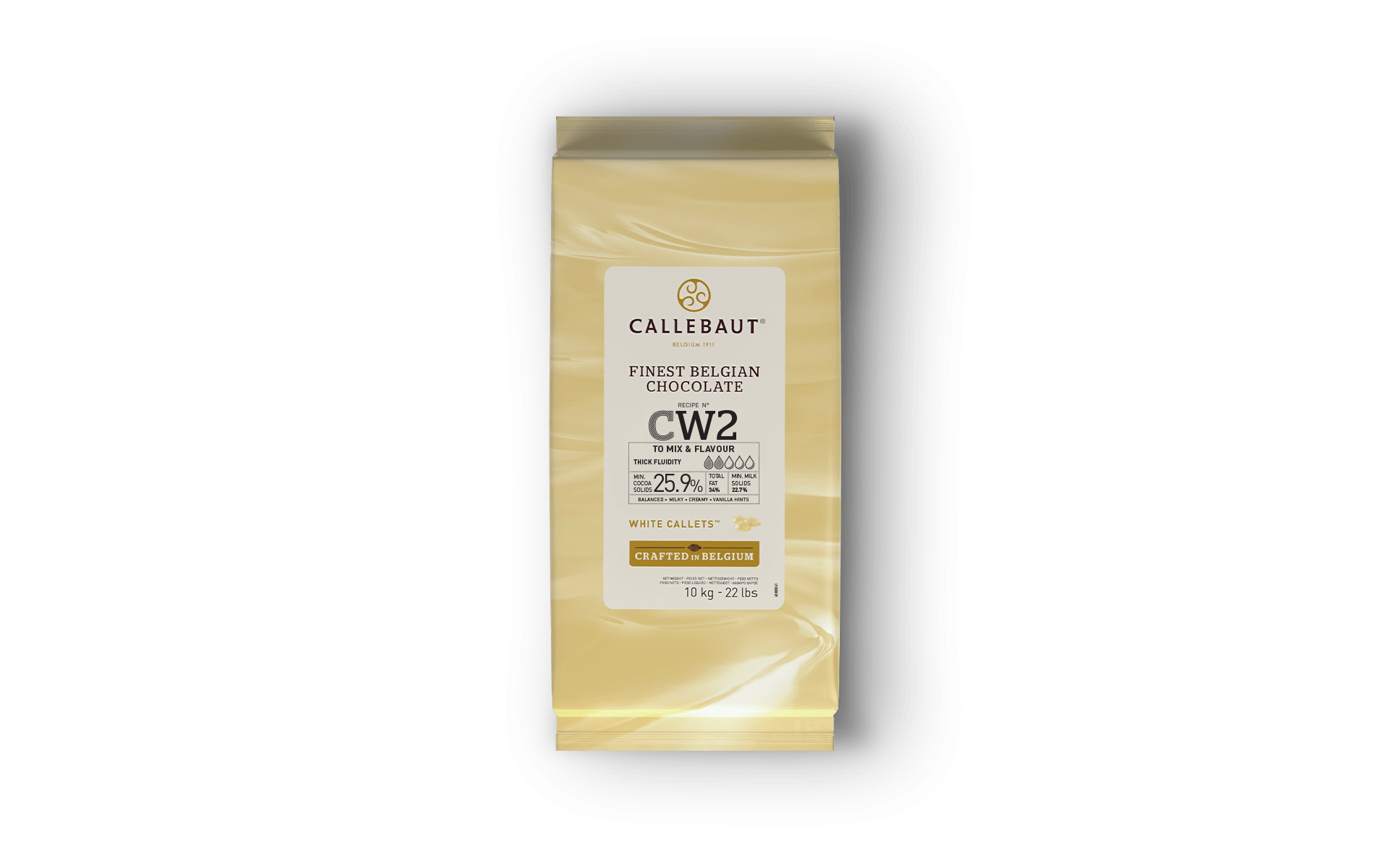 Wholesale Callebaut White Chocolate Callets 25.9% | 10 kg- Bulk