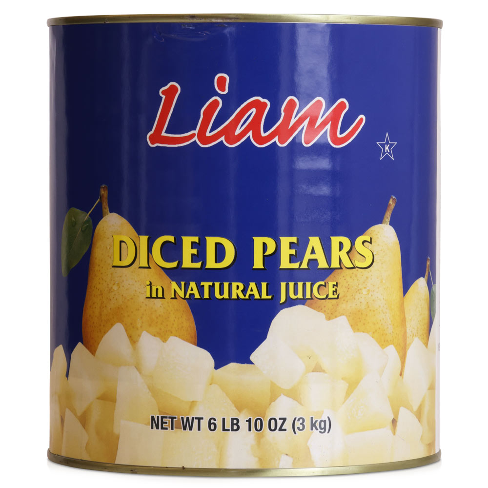 Wholesale BoxNCase Case Diced Pears In Natural Juice- Bulk