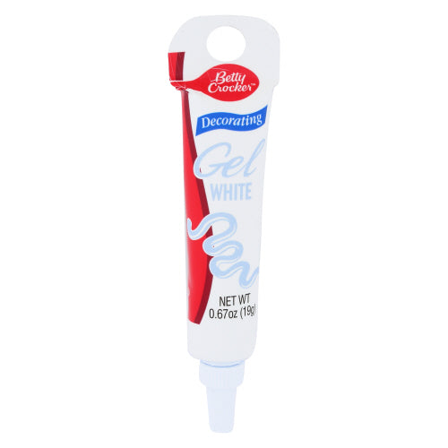 Wholesale Betty Crocker Gel Decor White 0.68oz 12ct-12.0ct Case Bulk
