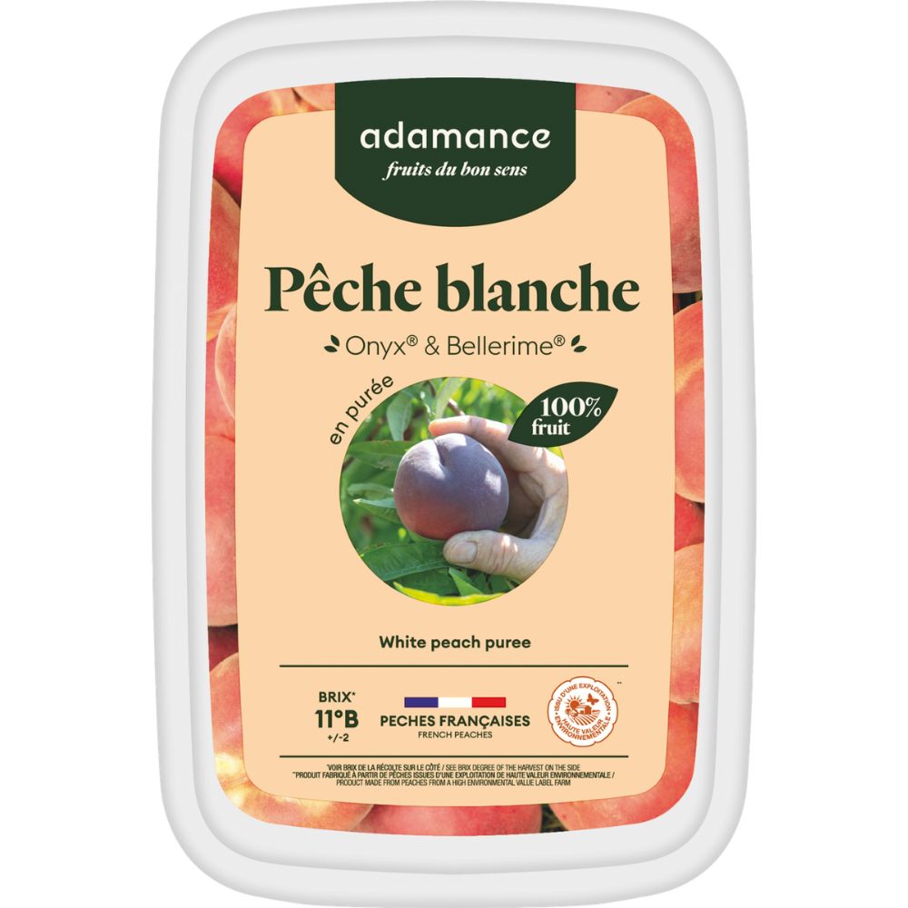 Wholesale Adamance Case White Peach Puree- Bulk