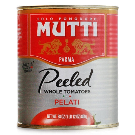 Wholesale Mutti Case Whole Peeled Italian Tomatoes- Bulk
