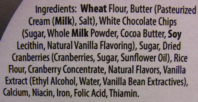 Wholesale Millers Choc&Cran Buttercrumb Tin- Bulk