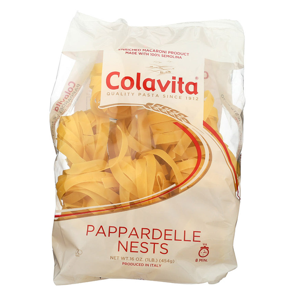 Wholesale Colavita Case Pappardelle Pasta Nests- Bulk