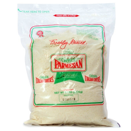 Wholesale Grande Case Grated Parmesan Cheese- Bulk