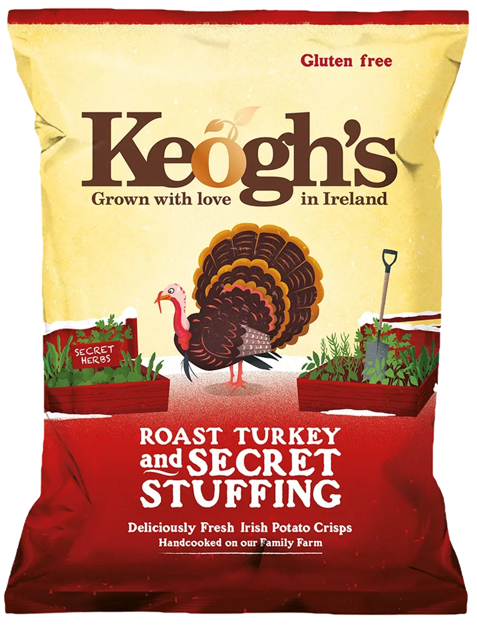 Wholesale Keogh'S Turkey& Stuffing Crisps- Bulk
