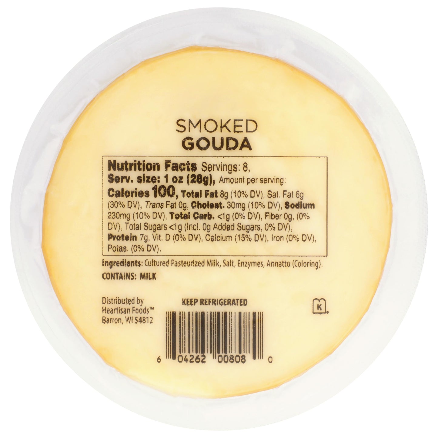 Wholesale Apple Smoked Gouda 8Oz- Bulk