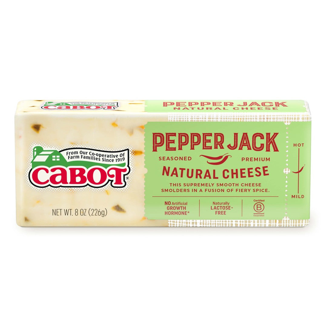 Wholesale Cabot Pepper Jack Bar- Bulk