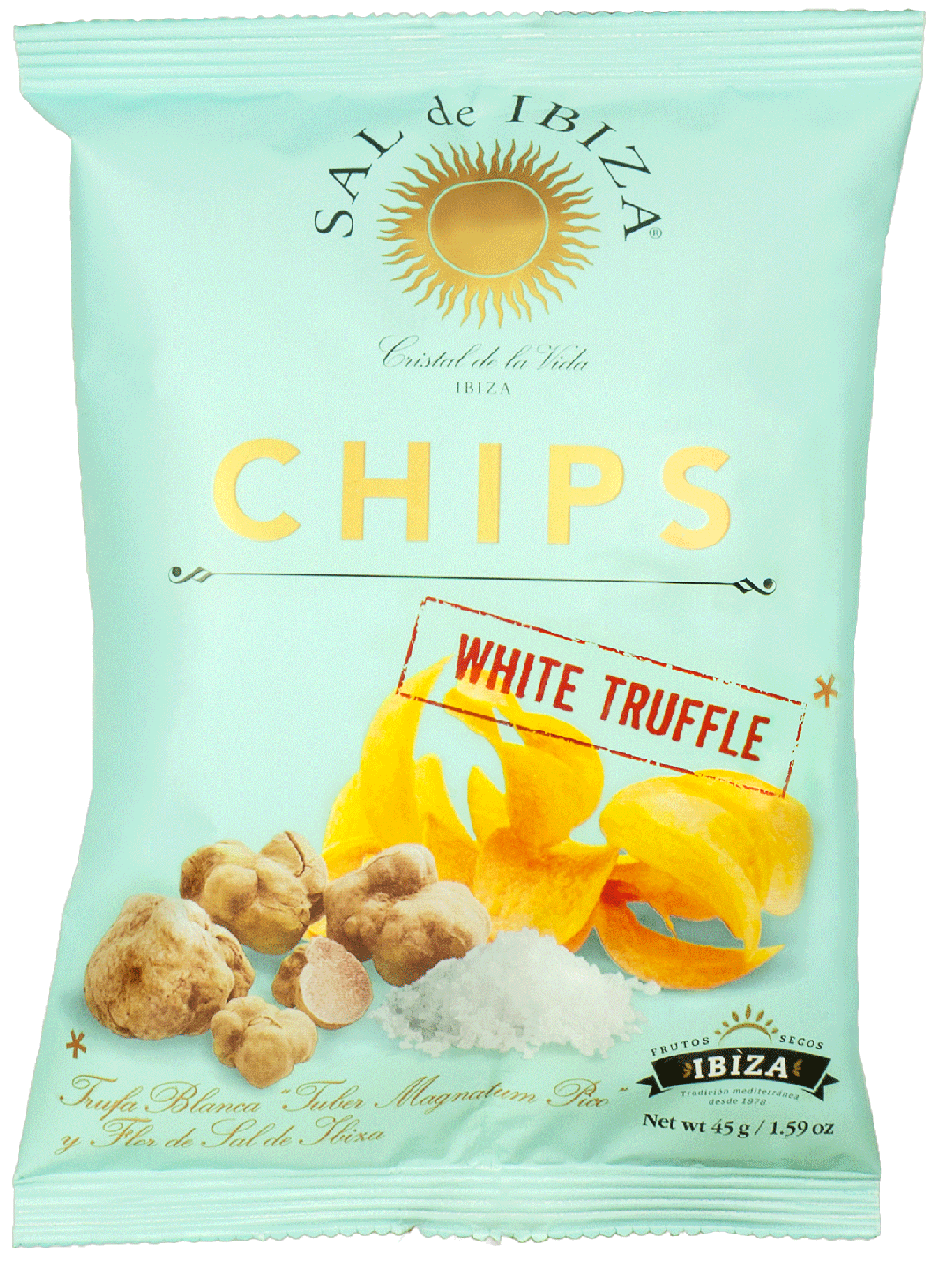 Wholesale Ibiza White Truffle Potato Chip 45G- Bulk