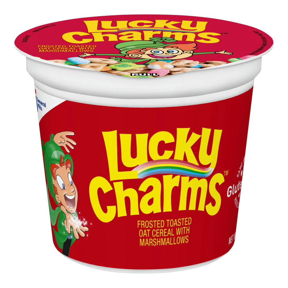 Wholesale General Mills Lucky Charms Single Serve Cups | 2 oz cup- Bulk