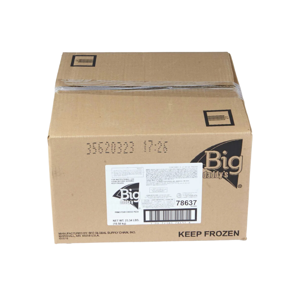 Wholesale Big Daddy'S Original 16 Rolled Edge Cheese Pizza | 9 ct- Bulk