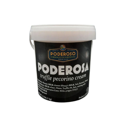 Wholesale Poderoso Case Truffle Pecorino Cream Cheese- Bulk