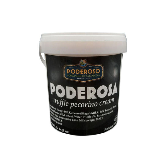 Wholesale Poderoso Case Truffle Pecorino Cream Cheese- Bulk