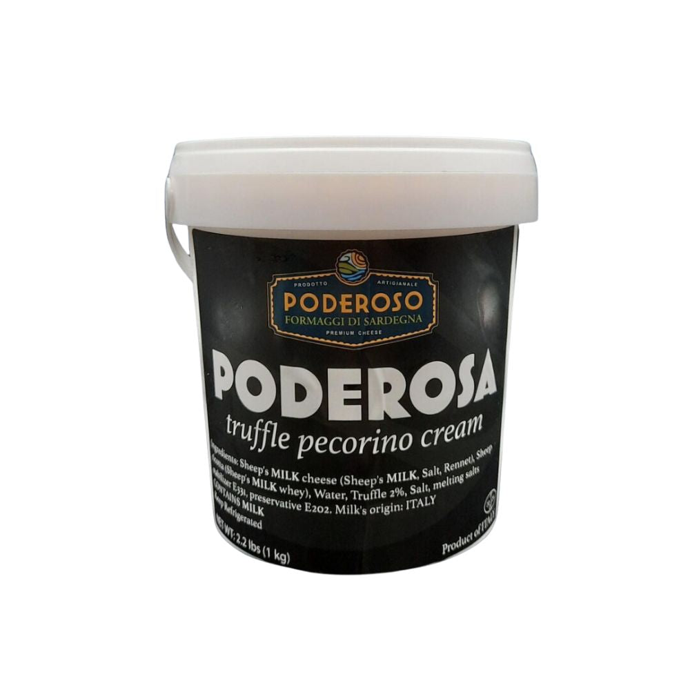 Wholesale Poderoso Case Truffle Pecorino Cream Cheese- Bulk