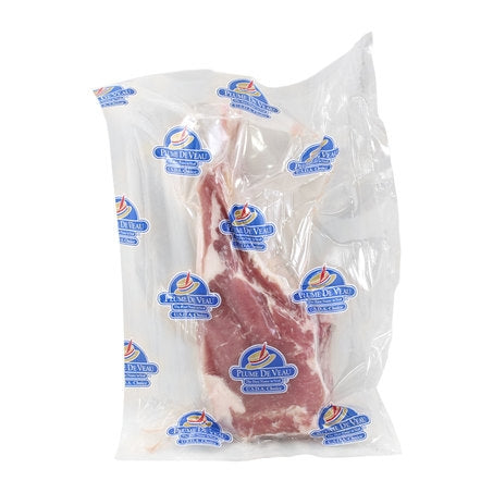 Wholesale Plume De Veau Case 14-16Oz Frenched Veal Rib Chop- Bulk
