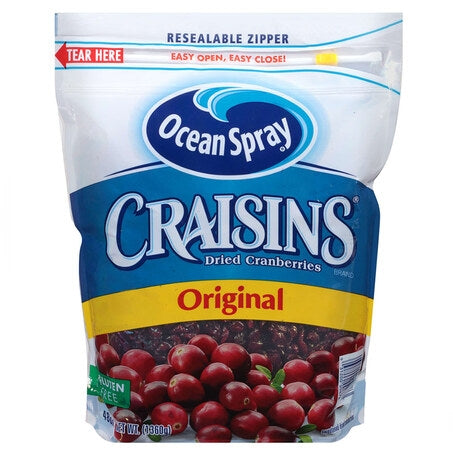 Wholesale Ocean Spray Case Craisins Dried Cranberry- Bulk