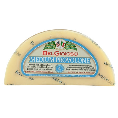 Wholesale Belgioioso Provolone Cheese Wedge | 8 oz- Bulk