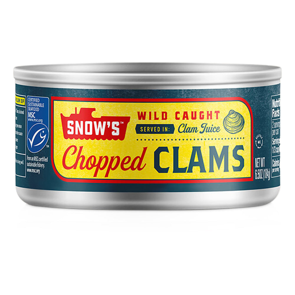Wholesale Snow'S Case 6.5Oz Chopped Clams- Bulk