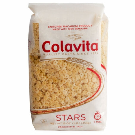 Wholesale Colavita Case Stars Pasta- Bulk
