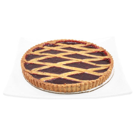 Wholesale Madison Claire Case Raspberry Linzer Tart 12 Slice- Bulk