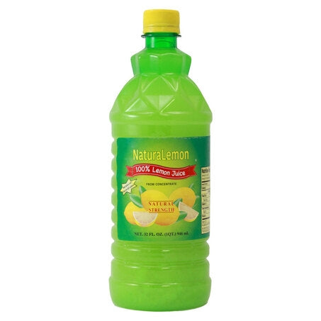 Wholesale BoxNCase Case Reconsituted Lemon Juice 32Oz- Bulk