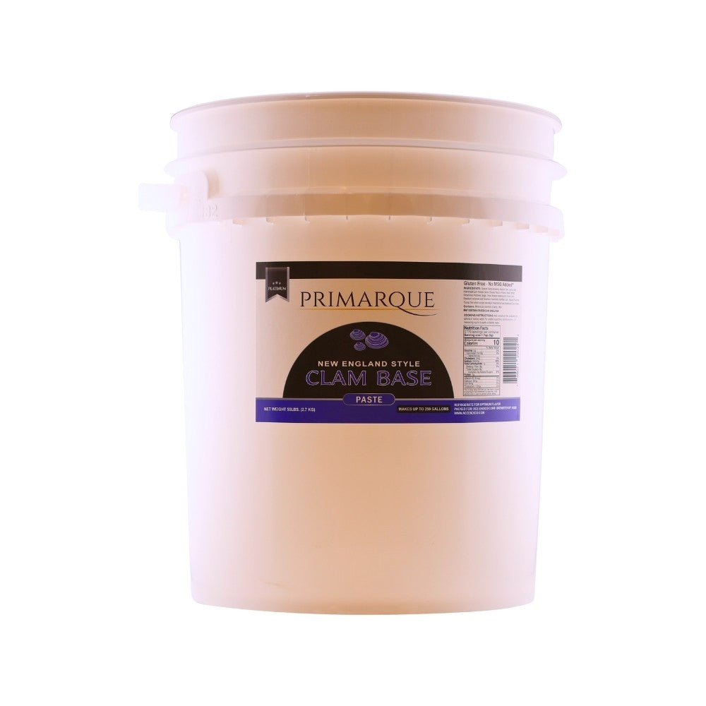 Wholesale Primarque Plat Case New England Style Clam Base Paste Platinum- Bulk