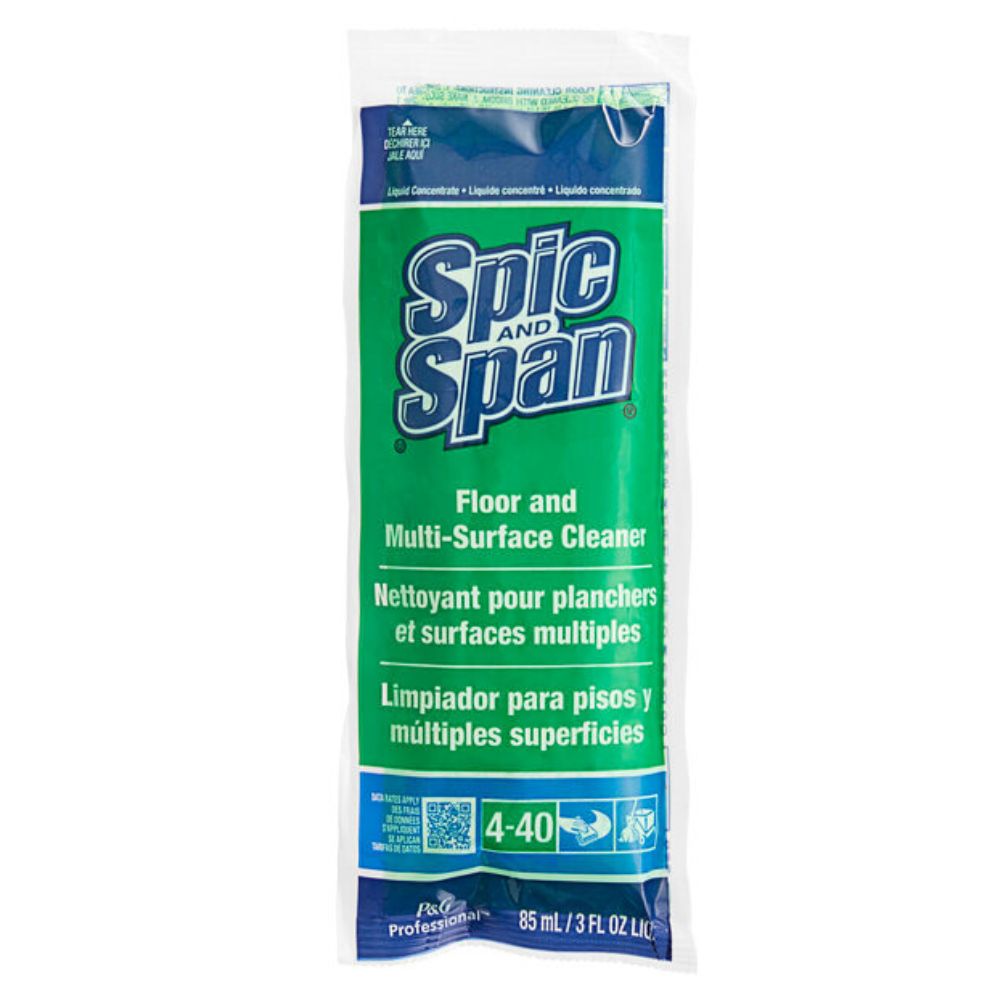 Wholesale Spic & Span Case Floor & Multi-Surface Cleaner In 3Oz Packet- Bulk