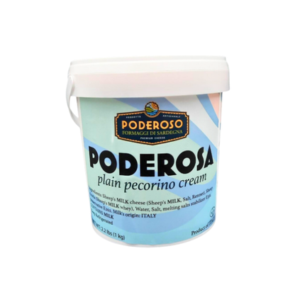 Wholesale Poderoso Each Plain Pecorino Cream Cheese- Bulk