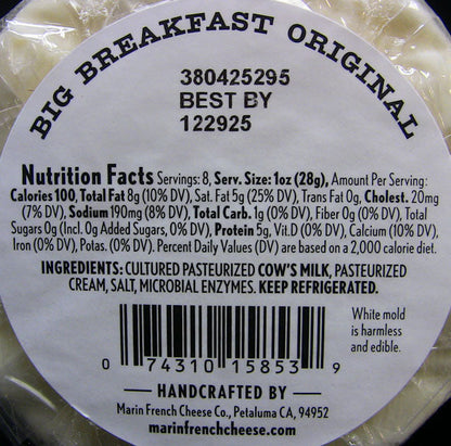 Wholesale Marin Big Breakfast French Brie- Bulk