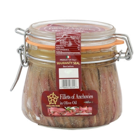 Wholesale Stella Del Mar Anchovies In Olive Oil | 600 gr- Bulk