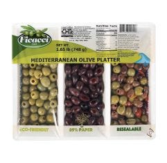 Wholesale Ficacci Mediterranean Olive Party Board 1.65 Lb- Bulk