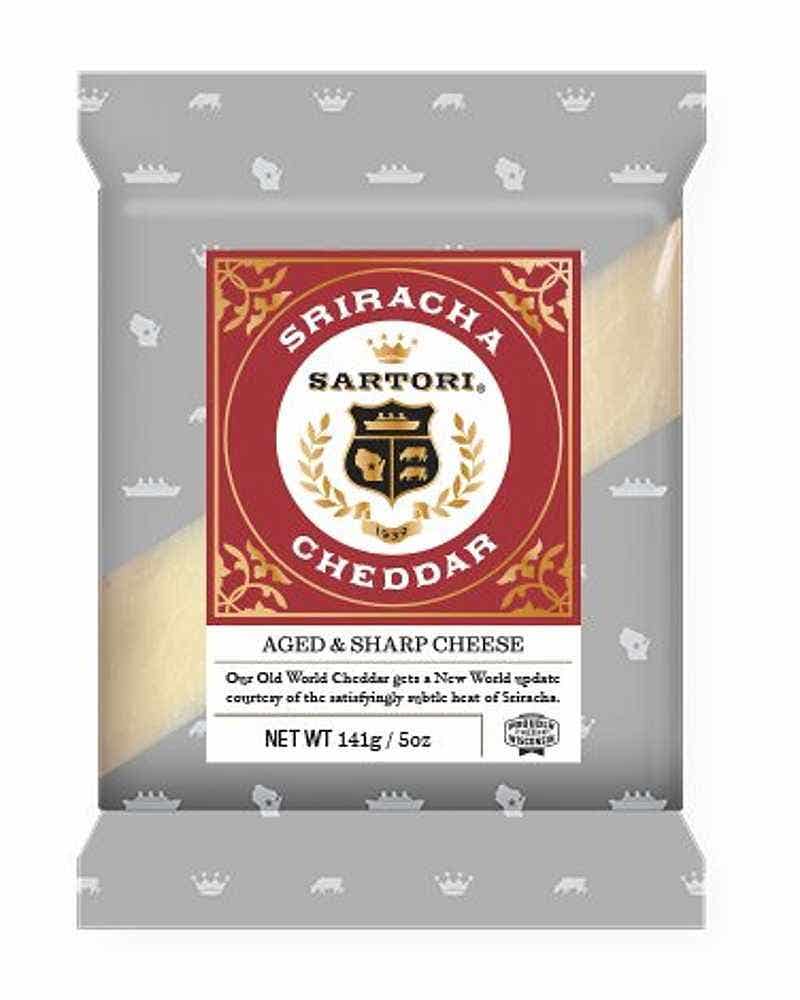 Wholesale Sartori Sriracha Cheddar Cuts 5 Oz- Bulk