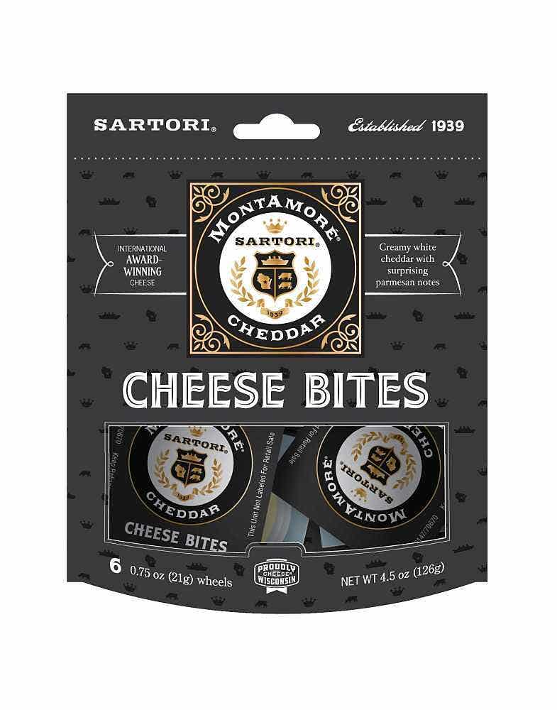 Wholesale Sartori Montamore Cheese Bites 4.5 Oz- Bulk