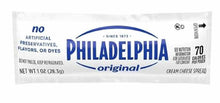 Wholesale Philadelphia Original Cream Cheese Single 1 Oz- Bulk