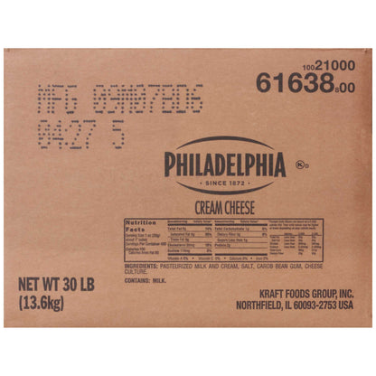 Wholesale Philadelphia Case * Cream Cheese Bulk- Bulk